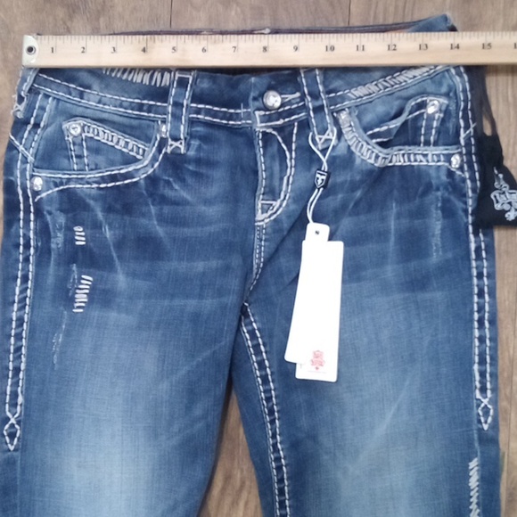 Rock Revival Women's 26 Easy Boot May Embellished Embroidered NWT - Picture 10 of 13